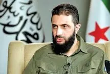 4 شرط جولانی برای صلح با اسرائیل