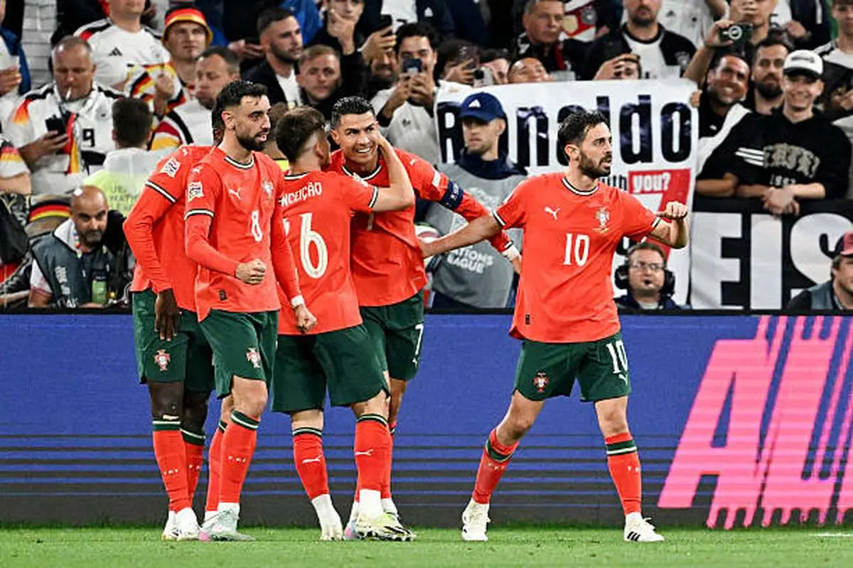 صعود پرتغال به فینال لیگ ملت‌های اروپا با درخشش رونالدو
