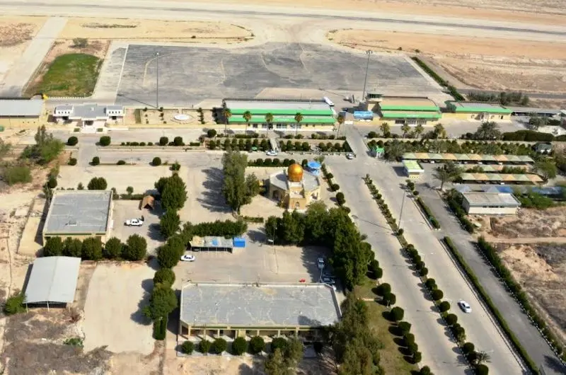 طوفان با سرعت ۱۳۲ کیلومتری؛ برج مراقبت فرودگاه لامرد تخریب شد
