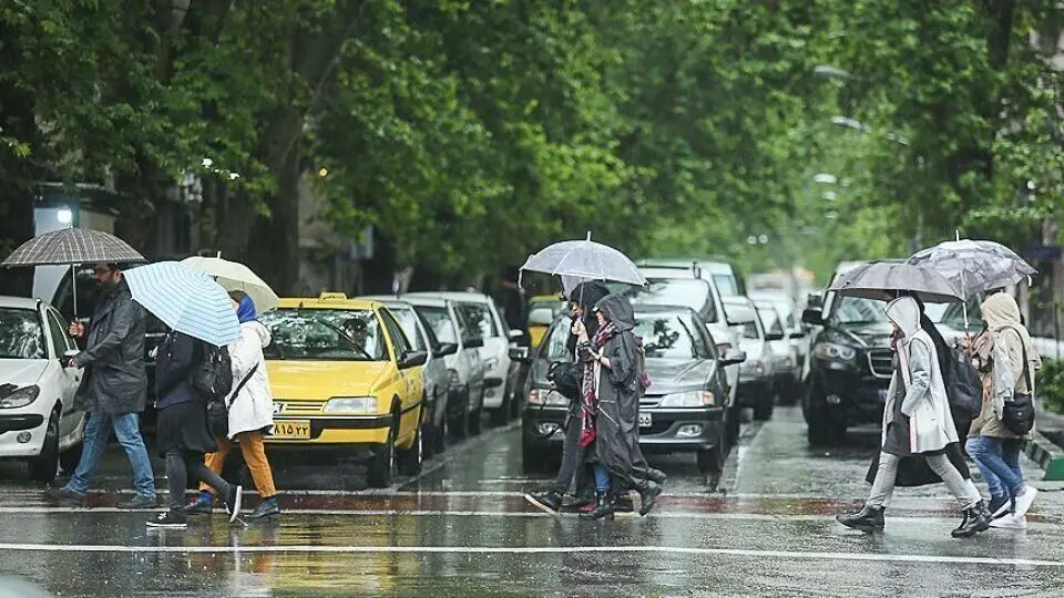  بارش شدید تگرگ در شهر پاوه