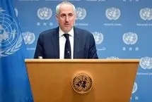 ابراز نگرانی سازمان ملل از استقرار ناو هواپیمابر آمریکا در خاورمیانه
