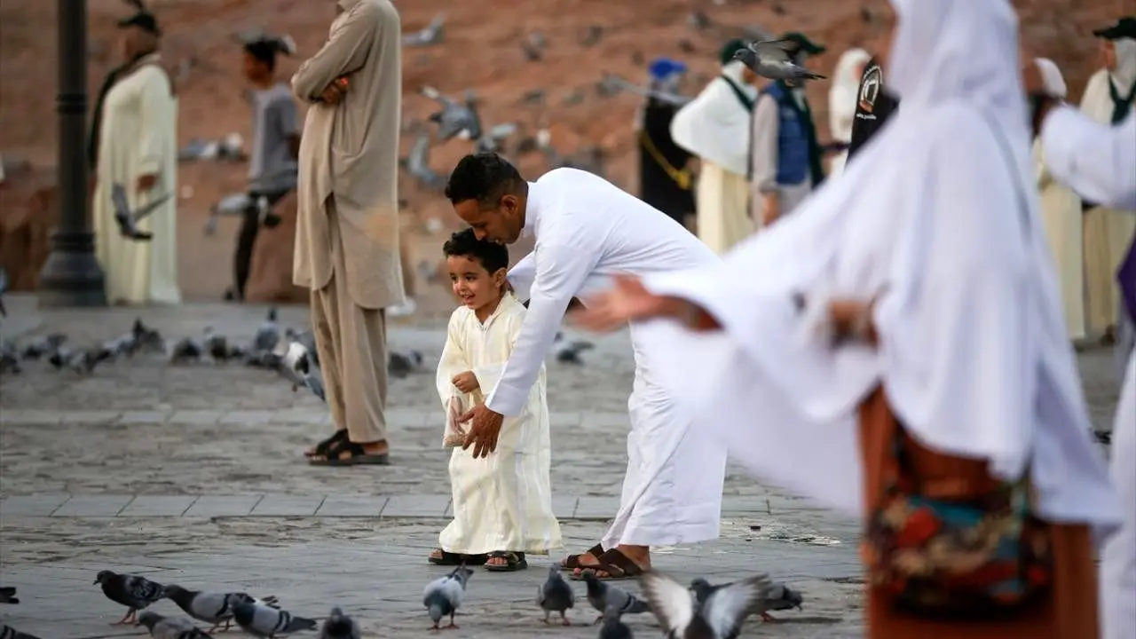 تصاویر؛ زیارت اماکن مقدس مدینه