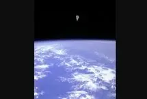 تصویری تاریخی از نخستین پرواز آزادانه در فضا