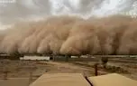 تایم‌لپس ترسناک از طوفان عظیم گرد و غبار در عربستان