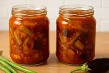 طرز تهیه ترشی لوبیا سبز و بادمجان