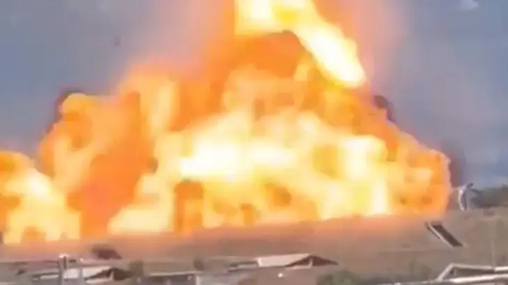 انفجار کارخانه مهمات‌سازی در نزدیکی رم