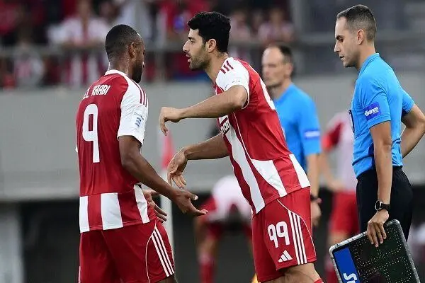 مهدی طارمی از المپیاکوس کنار گذاشته شد

