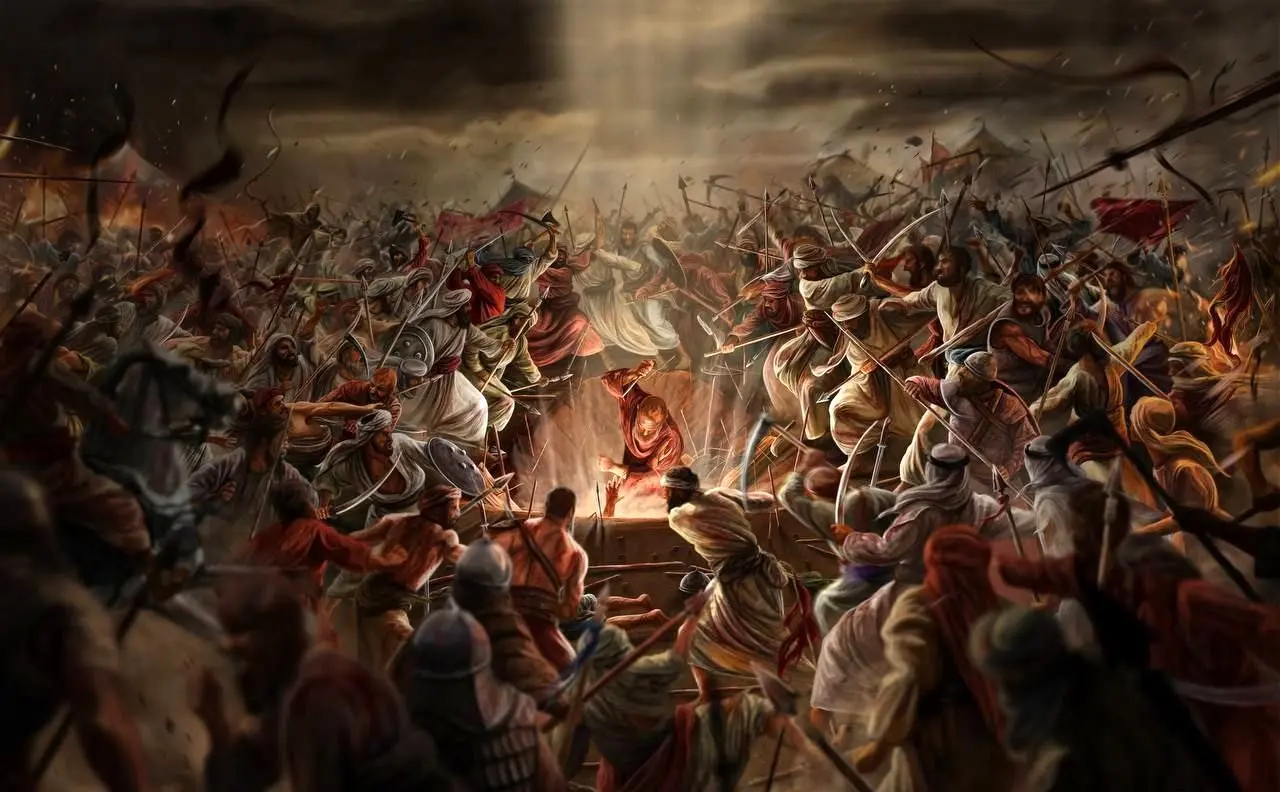  بازسازی لحظات جان‌سوز گودال قتلگاه با هوش‌مصنوعی از نگاه امام حسین(ع)
