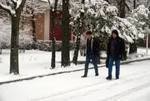 تصاویر؛ برف، اردبیل را سفید پوش کرد