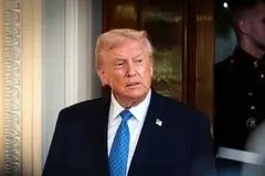 دونالد ترامپ در جعبه فولادی