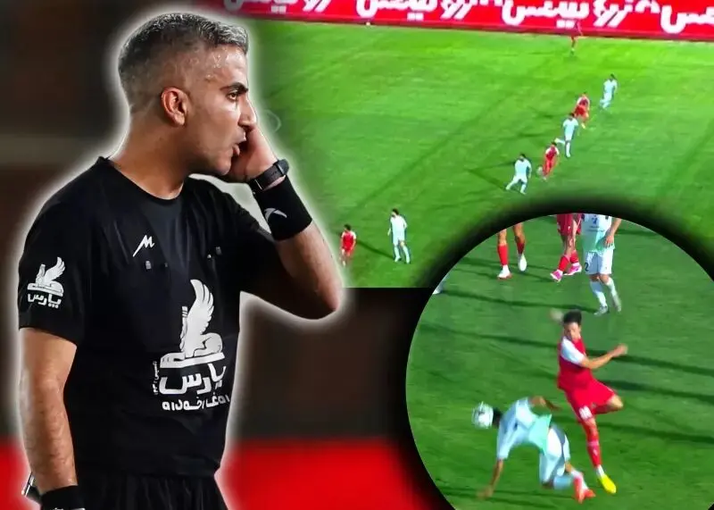 کارشناسی صحنه‌های مشکوک بازی پرسپولیس-ذوب‌آهن؛ پنالتی سوخت؟