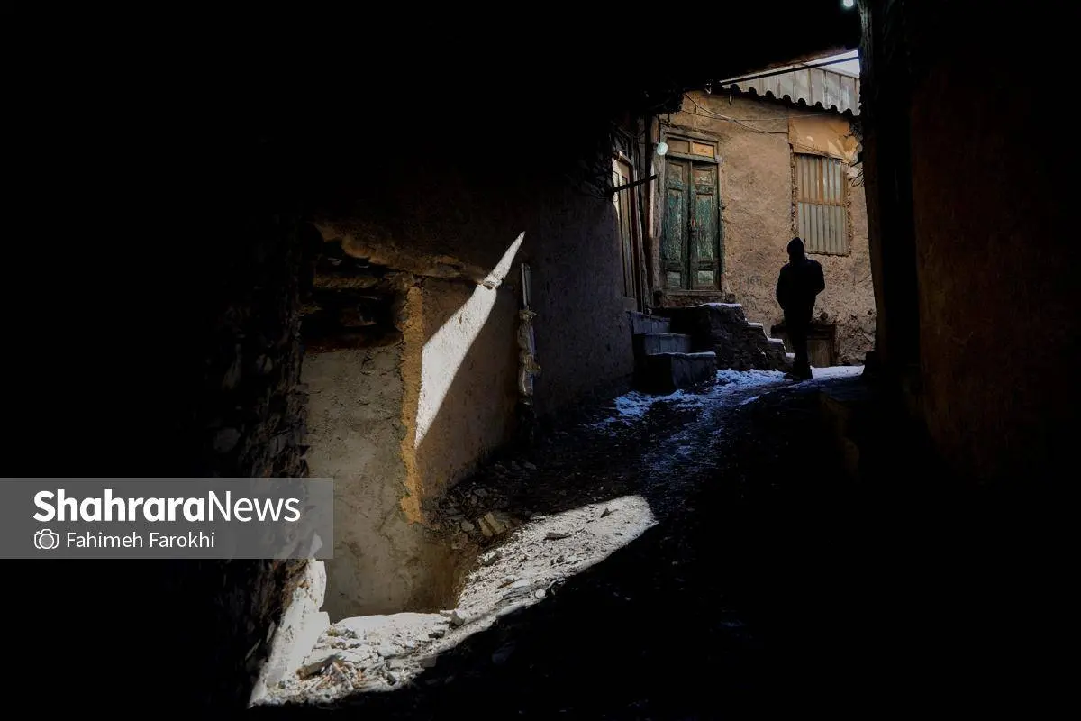 تصاویر؛ طبیعت زمستانی روستای کنگ 15