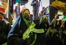 تصاویر؛ زنان مسلح در خیابان‌های بجنورد