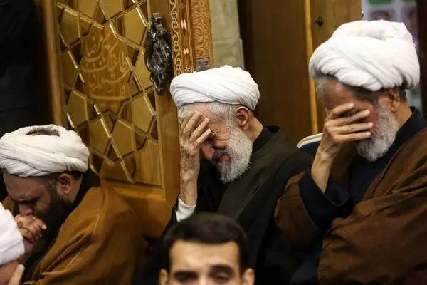 تصاویر؛ مراسم ختم پسر صدیقی در قم