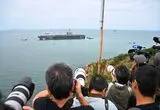 ناو آبراهام لینکلن زنگ‌زده به سواحل پاتایا رسید! 