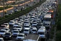 ترافیک سنگین در تمامی محور‌های ورودی تهران