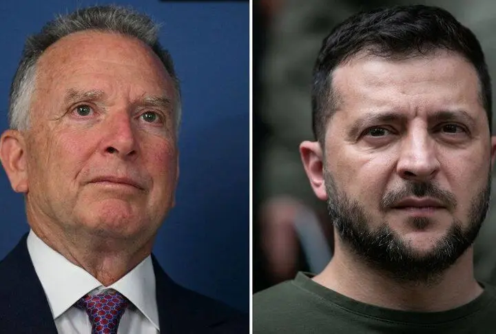 دیدار ویتکاف با زلنسکی در ایرلند 