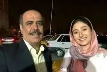 چهرۀ «تیمور، پدر بیژن» (سریال آنام) در 28 سالگی در کنار «عنایت بخشی» 