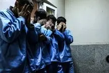 لحظه دستگیری گروه کلاهبرداری تلگرامی 
