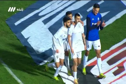 ببینید؛ گل اول ملوان به استقلال با ضربه زیبا و فنی علی‌نژاد دقیقه 62