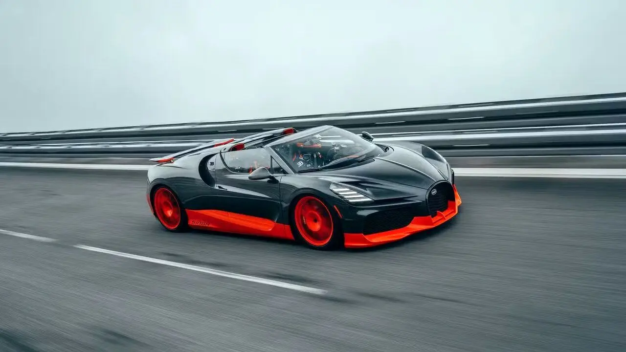 تصادف هولناک بوگاتی با سرعت ۴۰۰ کیلومتر بر ساعت