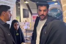 دیدار سینا مهراد با خانواده دانش‌آموزان میناب