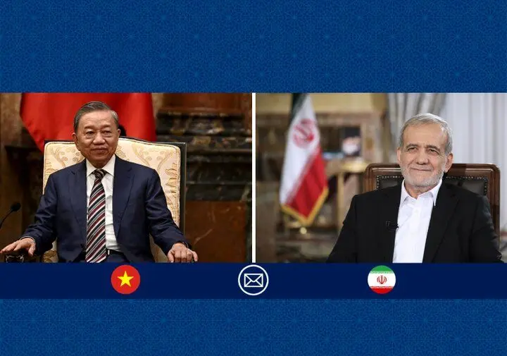 پزشکیان: ایران آماده ارتقای سطح روابط با ویتنام است
