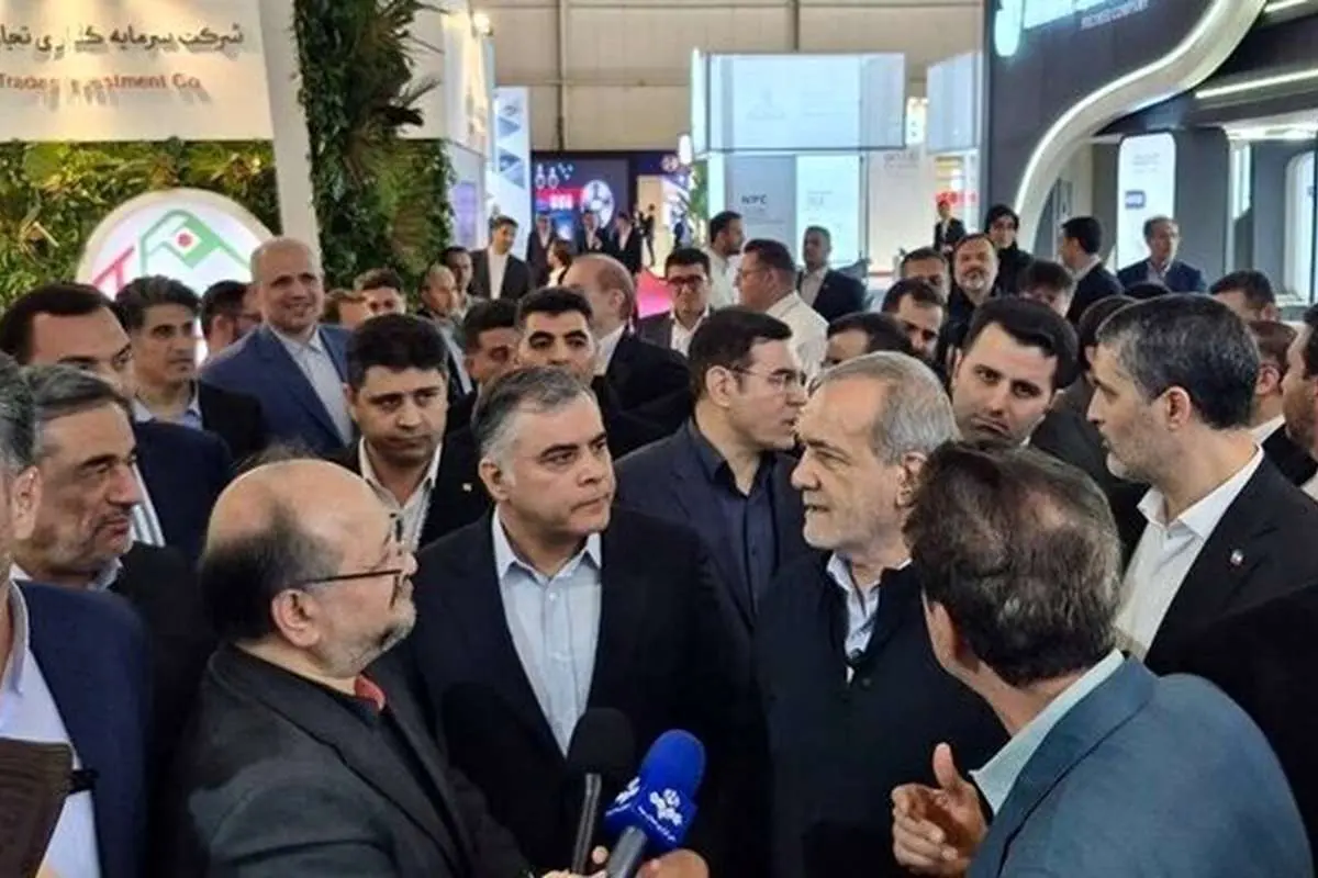 رئیسجمهور از نمایشگاه نفت بازدید کرد
