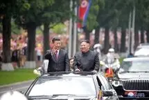 استقبال باشکوه کیم از شی