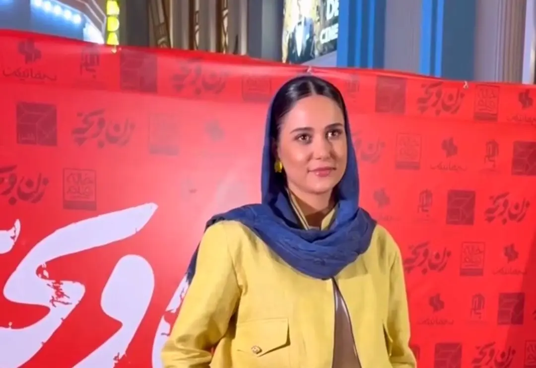تیپ و استایل پریناز ایزدیار در اکران فیلم زن و بچه