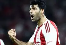 طارمی در ترکیب اصلی المپیاکوس مقابل اوفی‌کرت