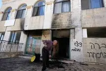 آتش زدن یک مسجد در شمال رام‌الله توسط شهرک‌نشینان 