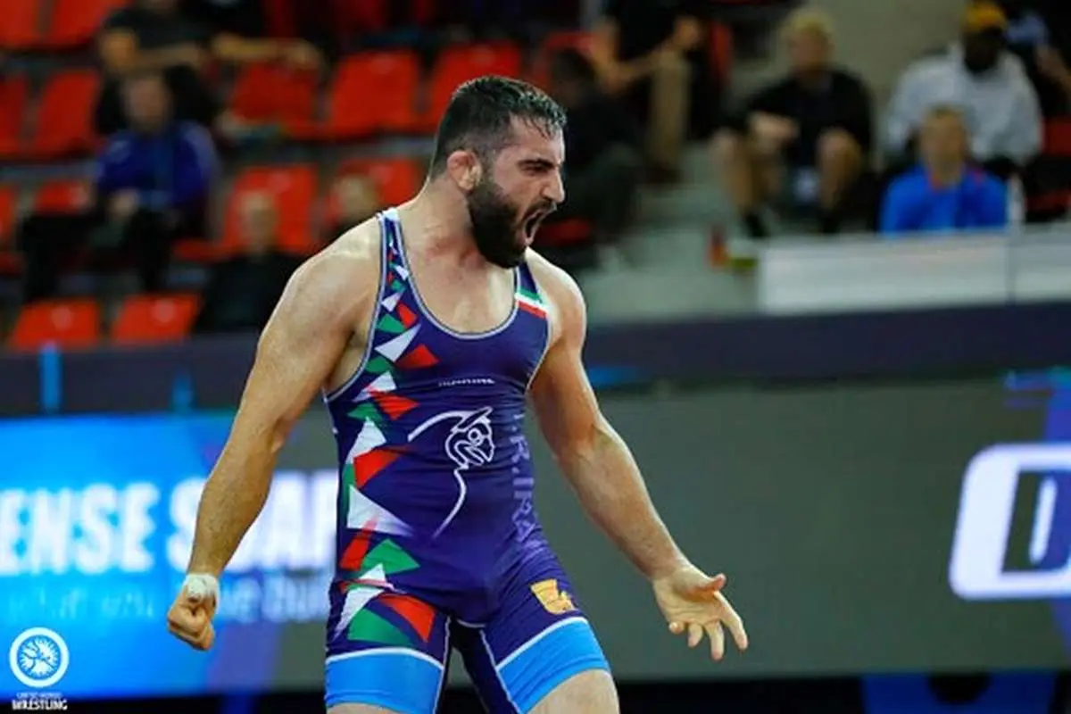 مبارزه دشوار حسن یزدانی در فینال مقابل نفر سوم جهان

