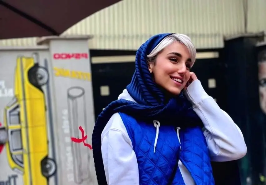 ژست هنری نگار نیکدل، بازیگر زخم کاری