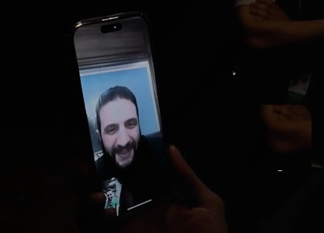 تماس تصویری جولانی با بازیکنان تیم ملی فوتبال سوریه