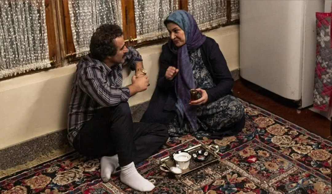 محسن تنابنده و هٌما در کنار هم در یک مراسم سینمایی