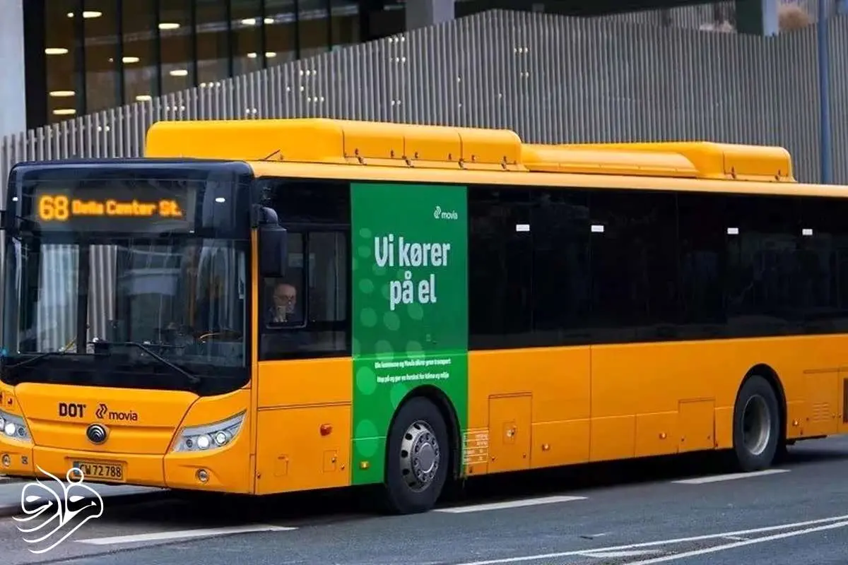 کنترل از راه دور اتوبوس‌های چینی در دانمارک توسط چین!