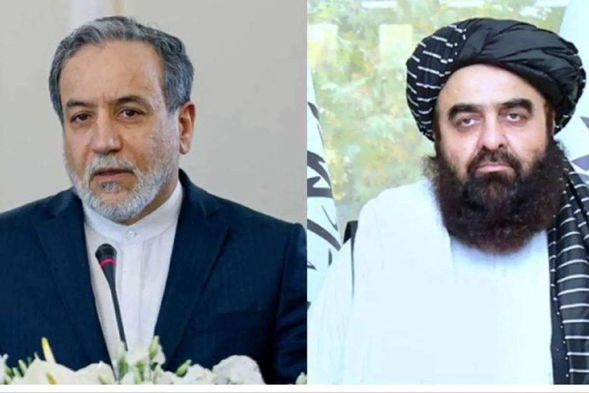 تماس تلفنی وزیر امور خارجه حکومت سرپرست افغانستان با عراقچی