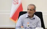تصاویر؛ پزشکیان بر مزار شهیدان نصیرزاده و خرازی