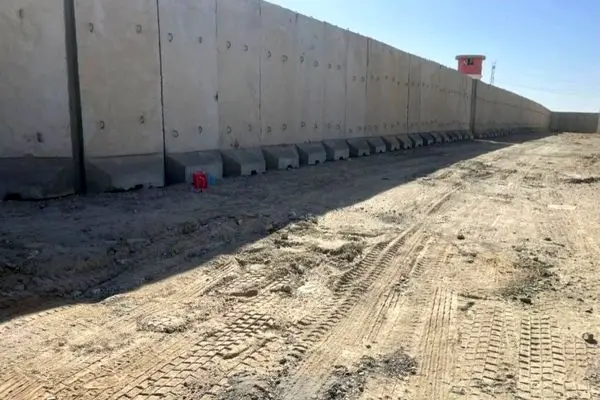 ساخت دیوار مرزی بین عراق و سوریه 