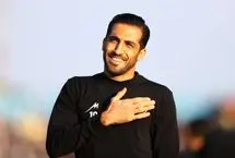 کاپیتان محبوب پرسپولیسی تماشاگر ویژه بازی با چادرملو