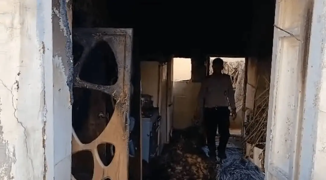 بازی کودک با فندک باعث آتش‌سوزی منزل در بندرعباس شد