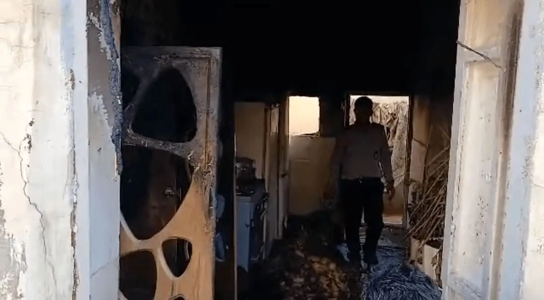 بازی کودک با فندک باعث آتش‌سوزی منزل در بندرعباس شد