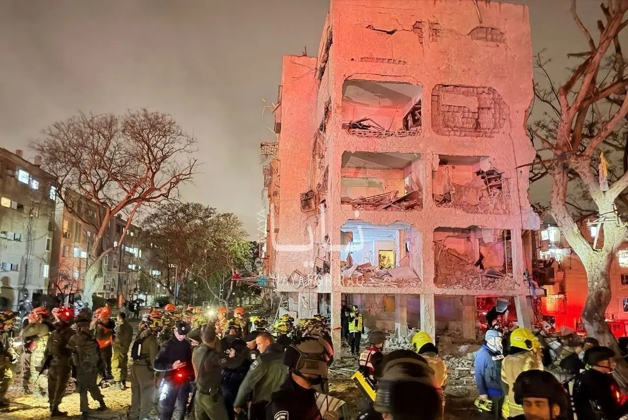 (عکس) حجم ویرانی در شهرهای اسرائیل پس از حملات ایران