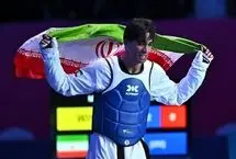 طلای زندی طلسم ۱۰ ساله تکواندو ایران را شکست