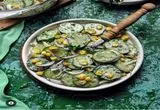 طرز تهیه سالاد تابستونی خوشمزه با سس مخصوص 

