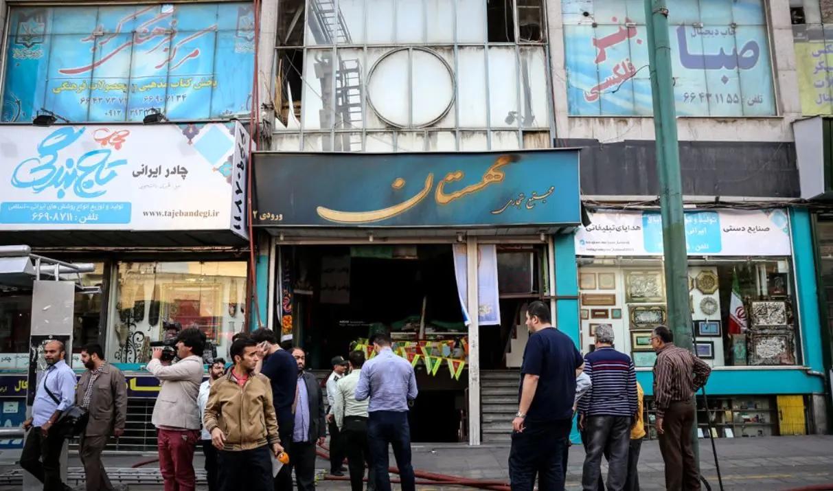 پاساژ مهستان پلمب می‌شود