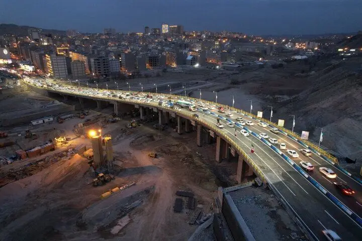 وضعیت آزادراه تبریز- تهران پس از حمله