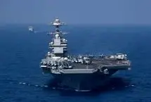 پرواز جنگنده‌ها از قدرتمندترین ناو جنگی جهان