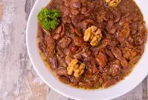 خورش دروغگو یا باقلا فسنجان؛ غذای اصیل گیلانی 

